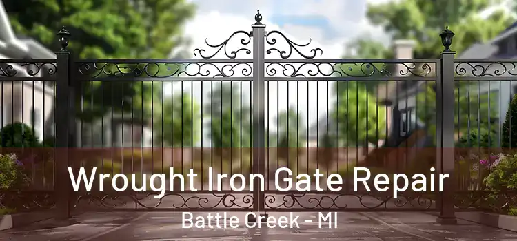 Wrought Iron Gate Repair Battle Creek - MI